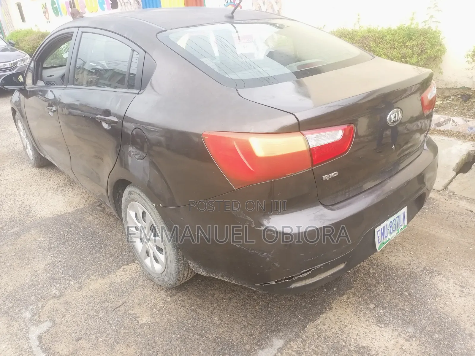 Kia Rio 2014 Brown