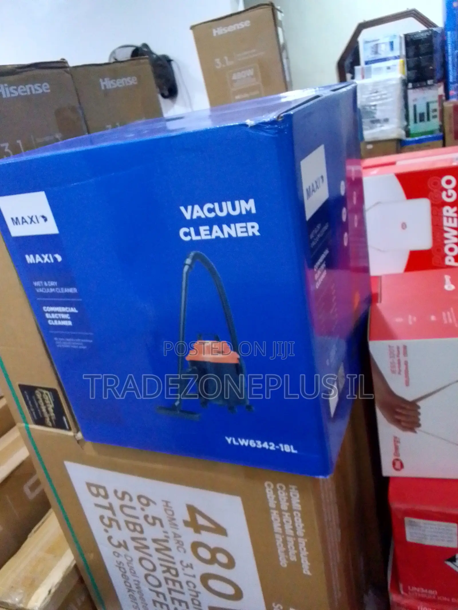 Maxi 18L Vacuum Cleaner Strong Cleaning Performance