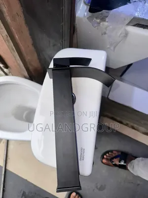 Black Square Waterfall Faucet