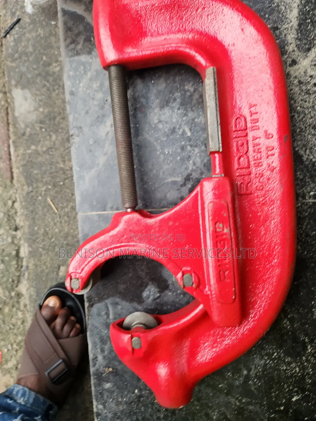 4-8" Ridgid Pipe/Cold Cutter