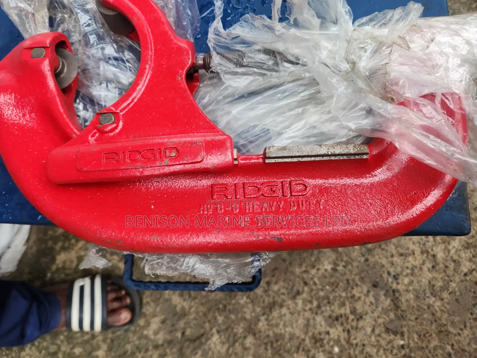 4-8" Ridgid Pipe/Cold Cutter