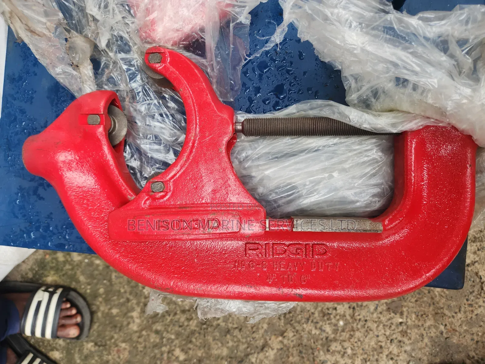 4-8" Ridgid Pipe/Cold Cutter