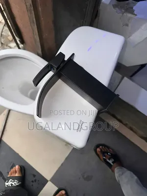 Tall Black Waterfall Basin Tap