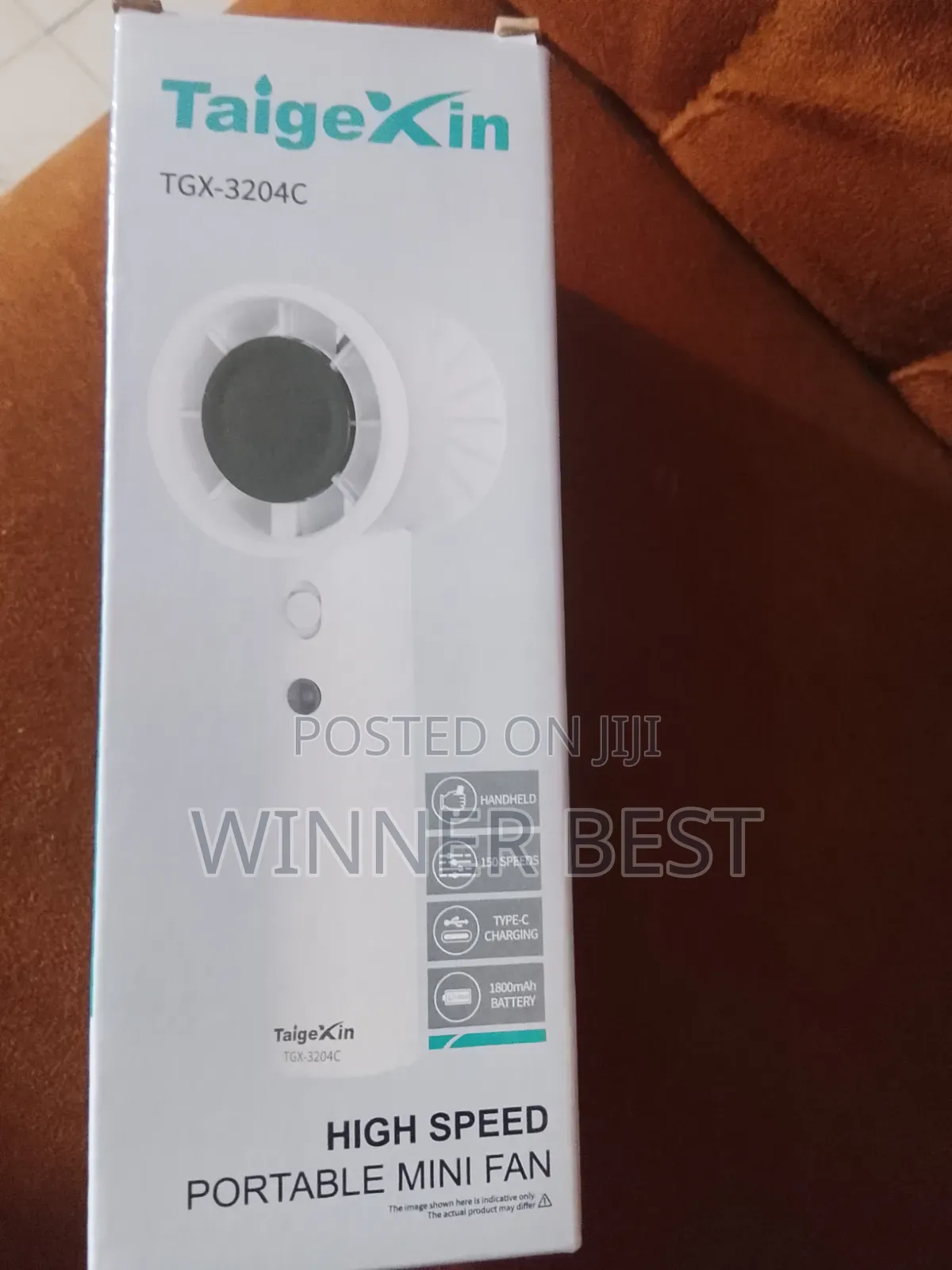High Speed Portable Head Held Mini Fan