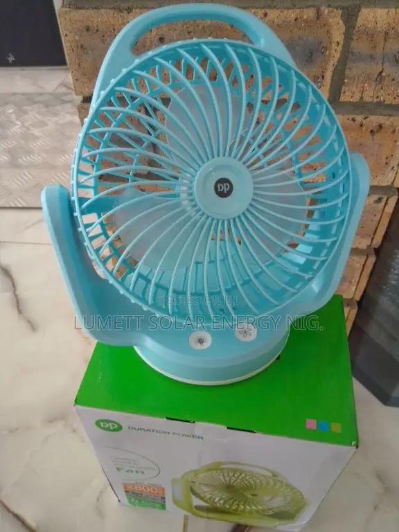 DP-7620 Rechargeable Desktop Fan 2800mAh