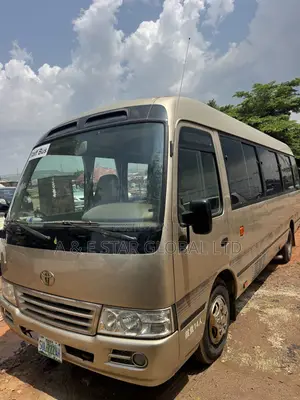 Toyota Coaster 2008 Gold