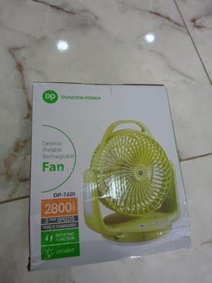 DP Desktop Portable Rechargeable Fan – DP-7620