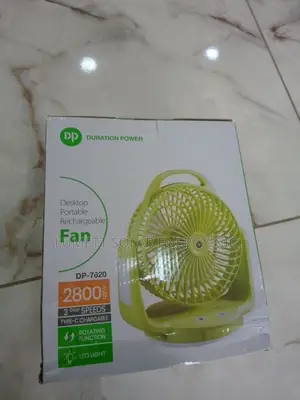 DP Desktop Portable Rechargeable Fan – DP-7620