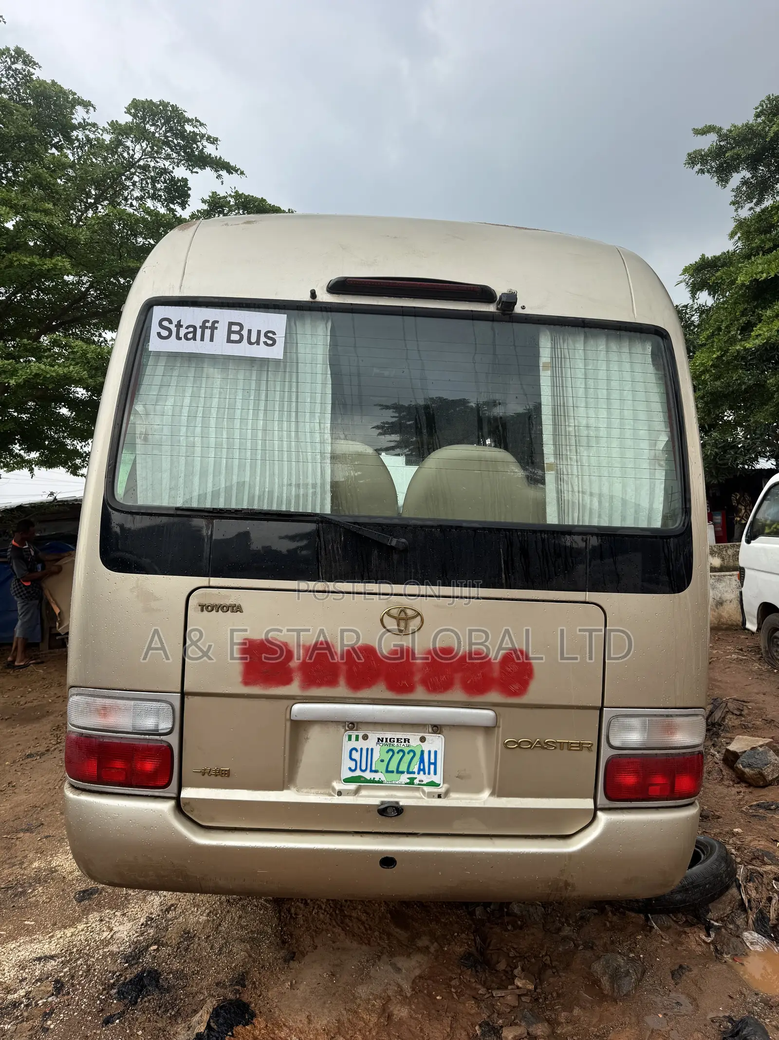 Toyota Coaster 2008 Gold