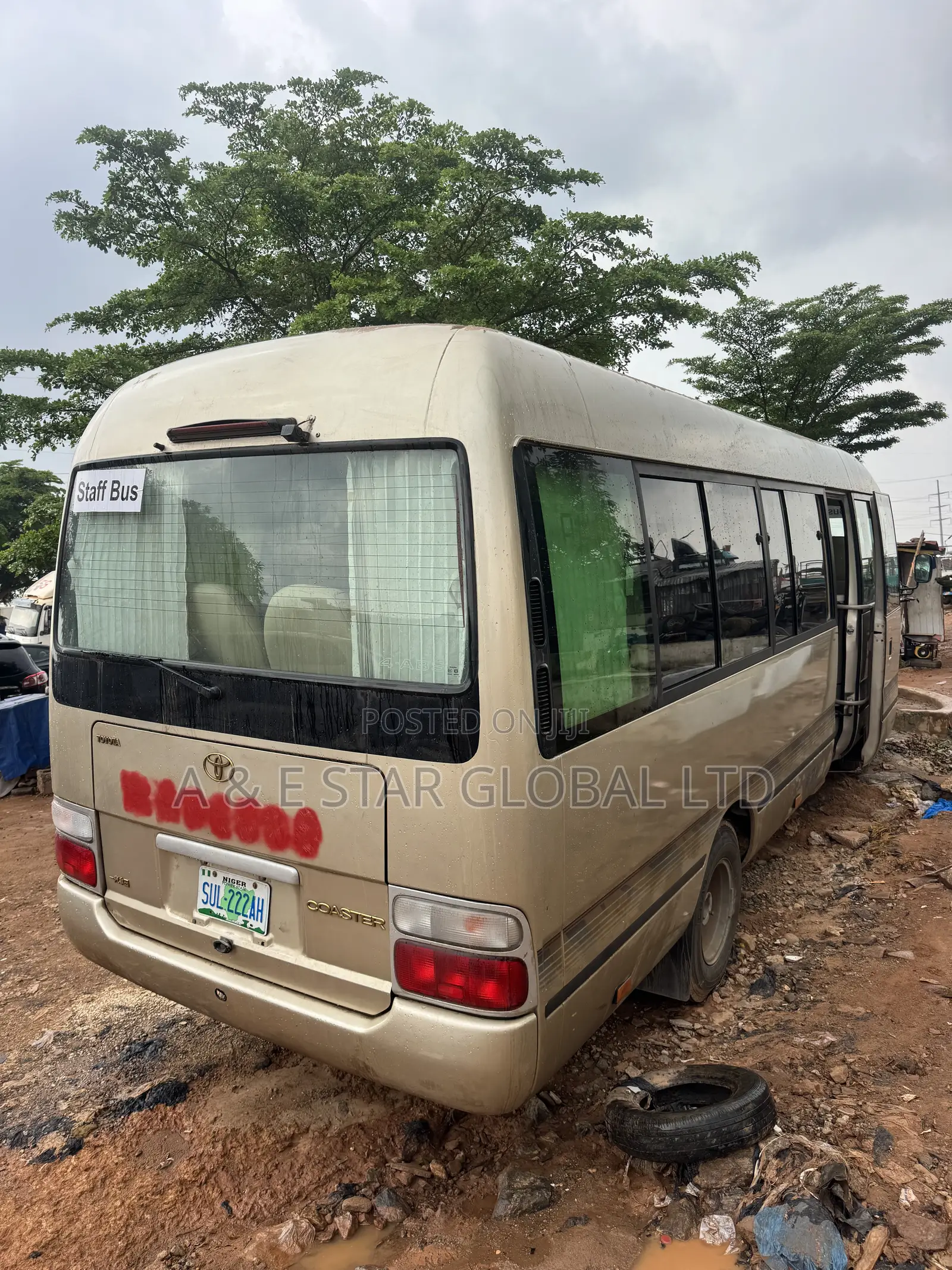 Toyota Coaster 2008 Gold