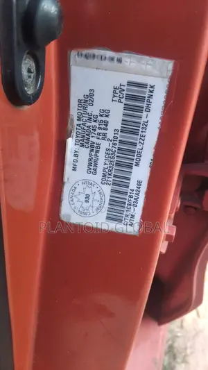 Toyota Matrix 2003 Red