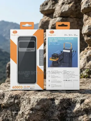 MingDe Era E400 60000mAh 22.5W Super Fast Power Bank With Dual Cables