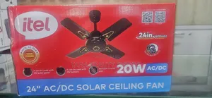 Itel AC/DC Solar Ceiling Fan