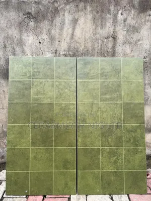 Green Color Wall Tiles in Various Shapes Sizes .