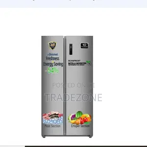 Scanfrost Intelli Inverter SBS Refrigerator | SFSBS450ME