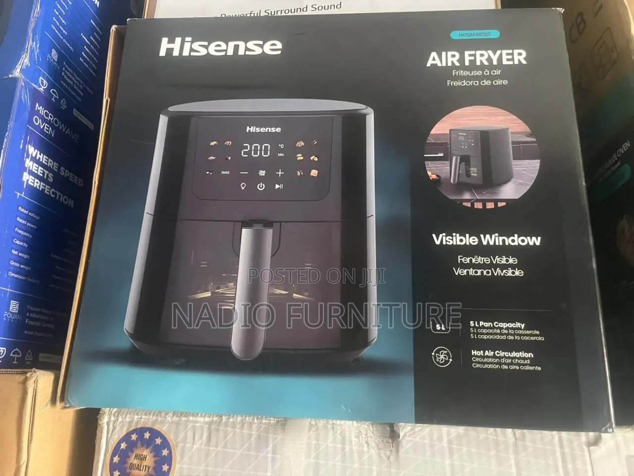 5l Hisesnce Airfryer Oven