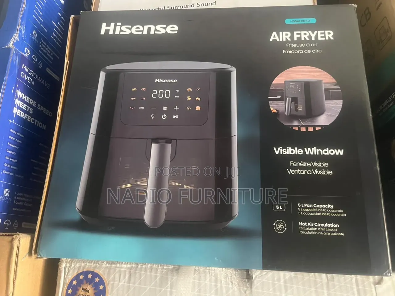 5l Hisesnce Airfryer Oven