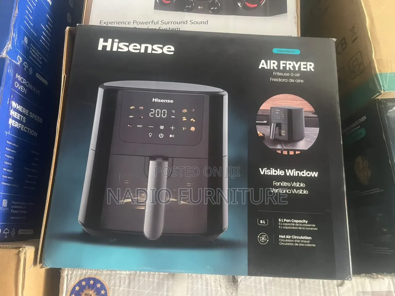 5l Hisesnce Airfryer Oven