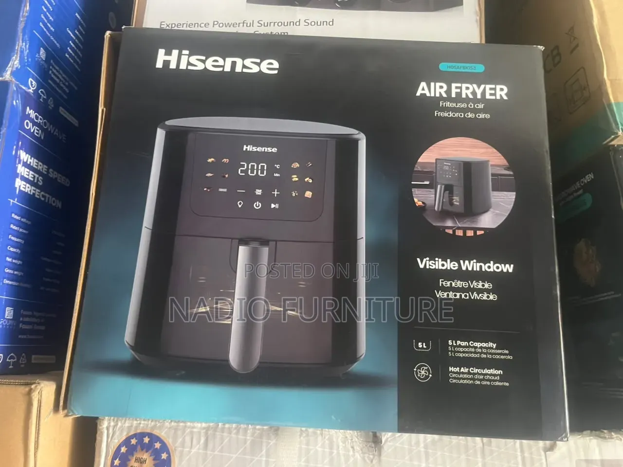 5l Hisesnce Airfryer Oven