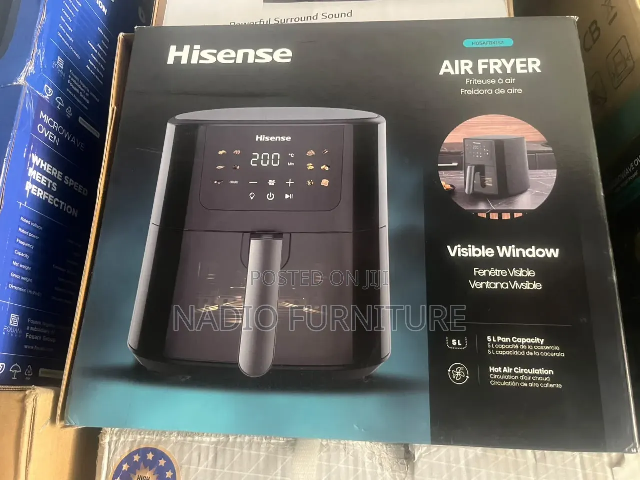 5l Hisesnce Airfryer Oven
