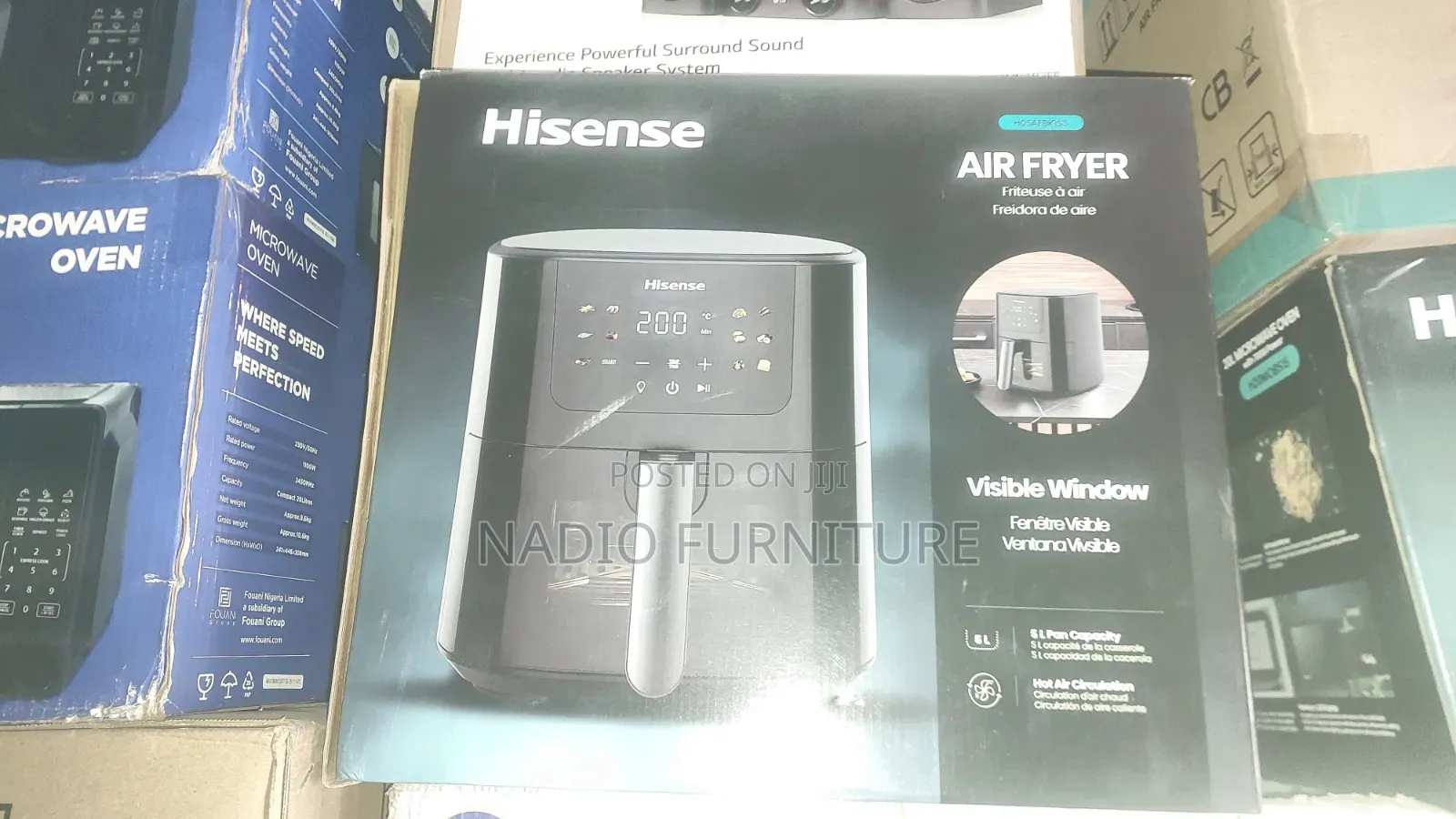5l Hisesnce Airfryer Oven