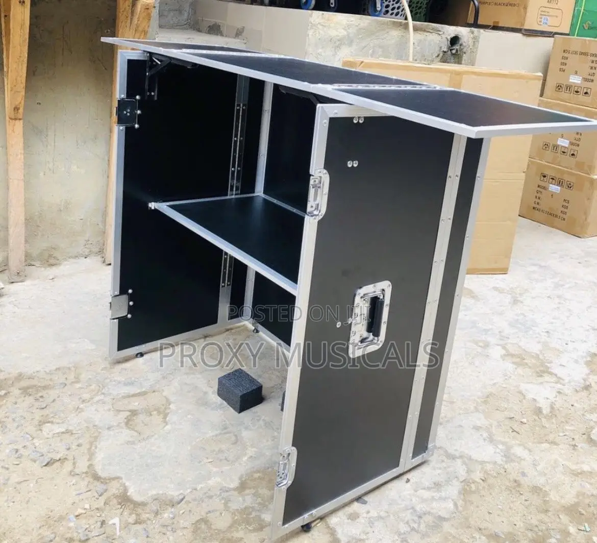 Professional Heavy-Duty Dj Booth Stand Facade System
