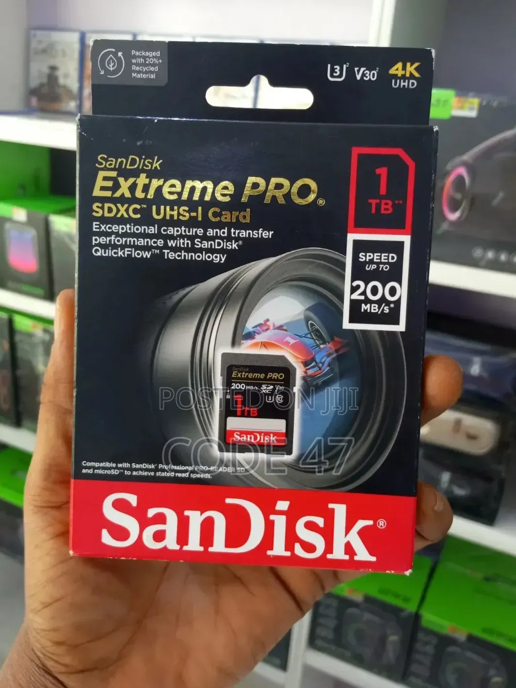 Sandisk Ex/Pro Cam 1tb