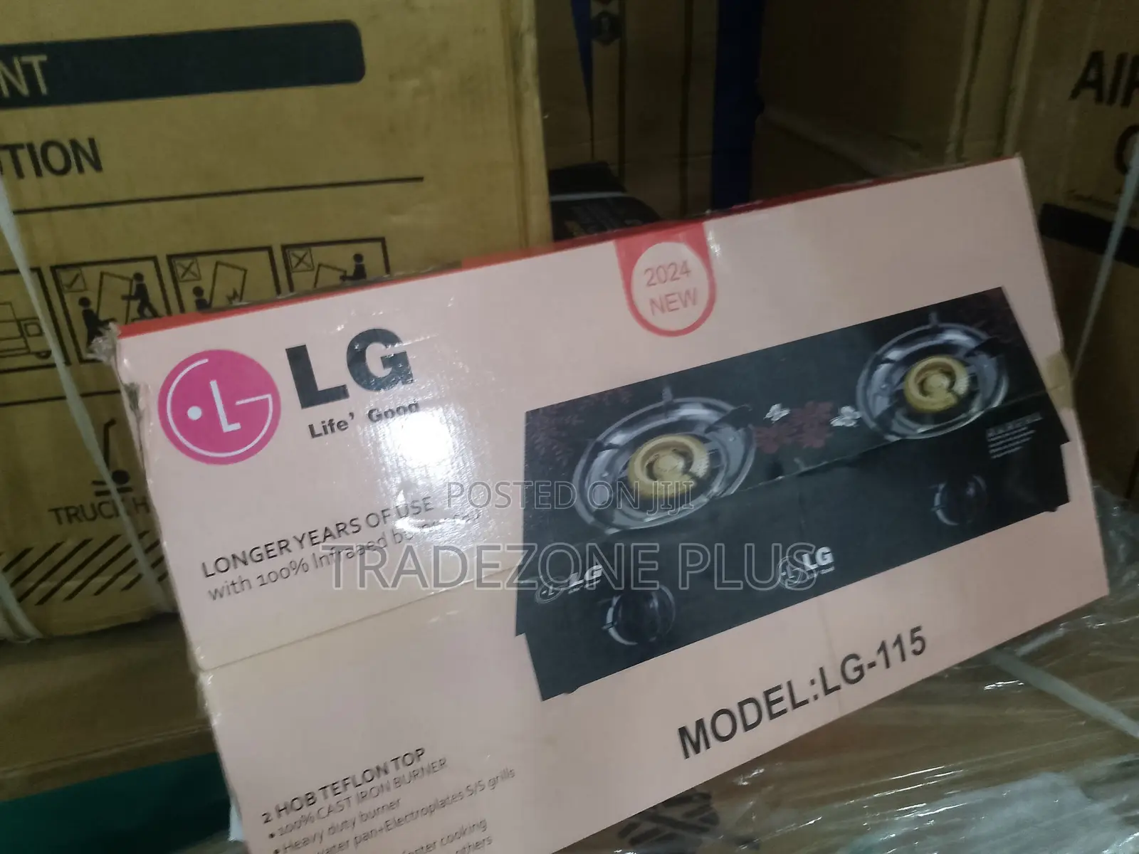 LG Heavy-Duty Two Face Cooking Stove