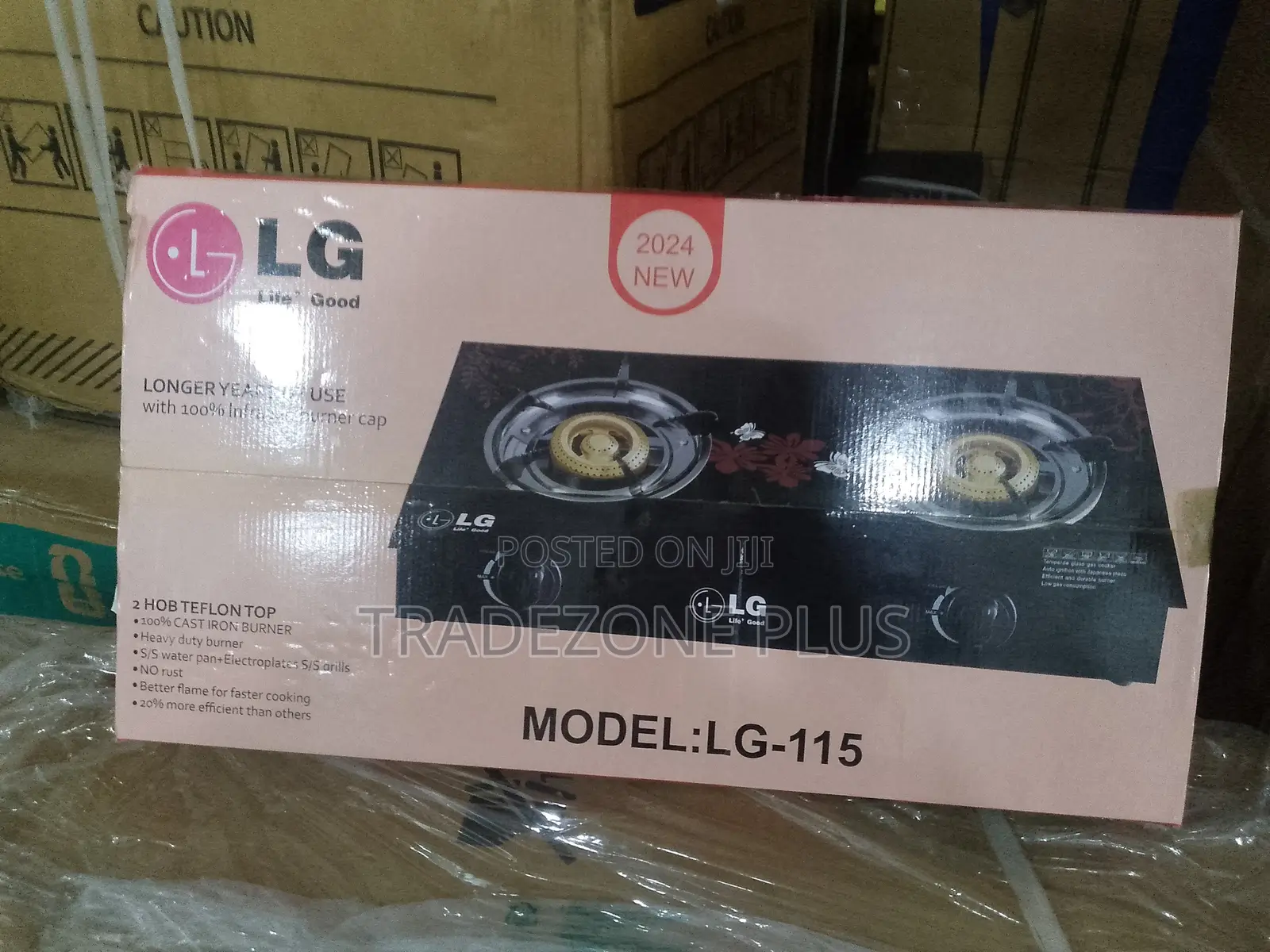 LG Heavy-Duty Two Face Cooking Stove