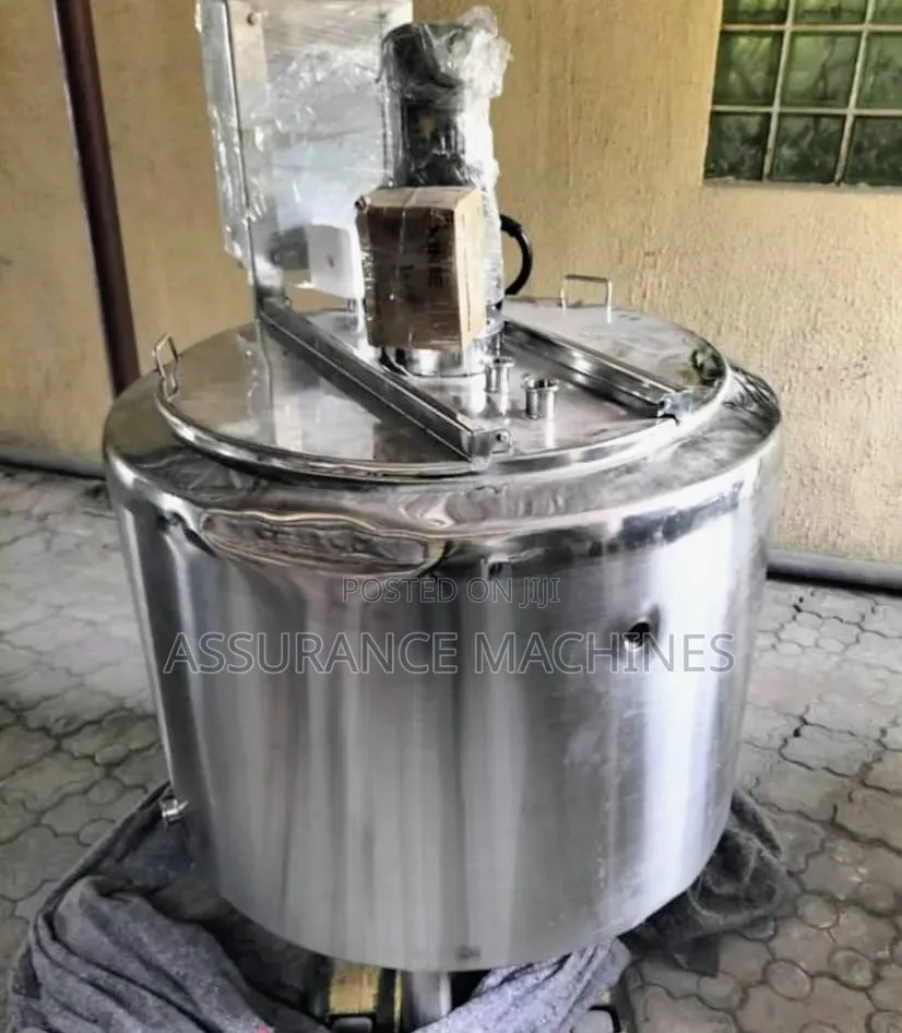 Jacketed Heating and Mixing Tank