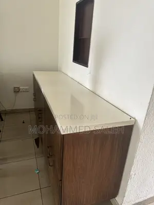 Large Wooden Sideboard / Storage Cabinet With Drawers