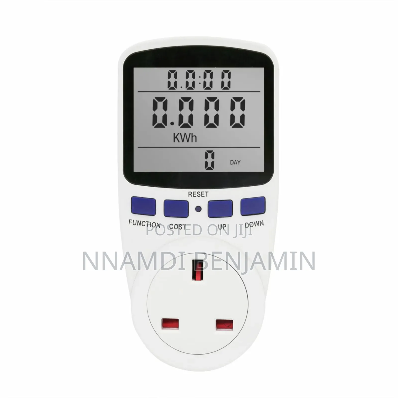 Energy Power Consumption Digital Device. AC Digital Display