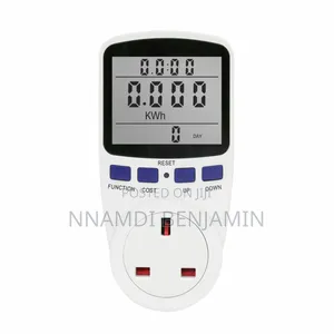Energy Power Consumption Digital Device. AC Digital Display
