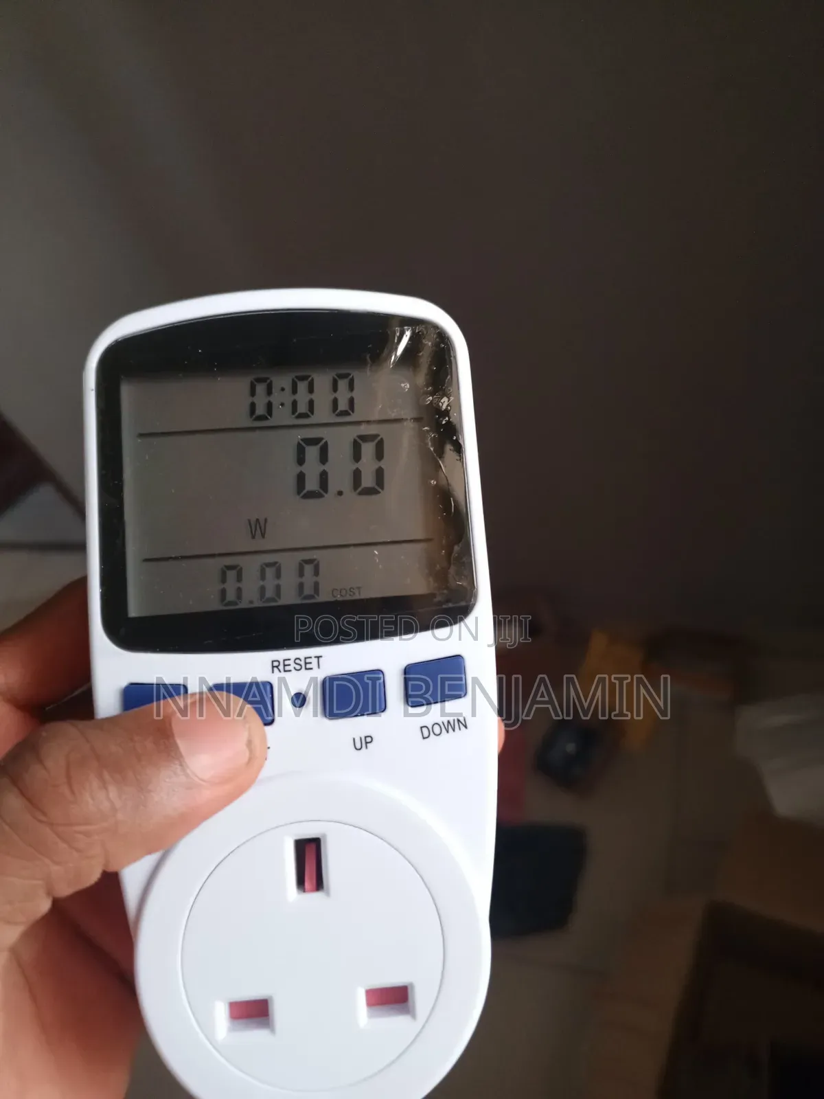 Energy Power Consumption Digital Device. AC Digital Display