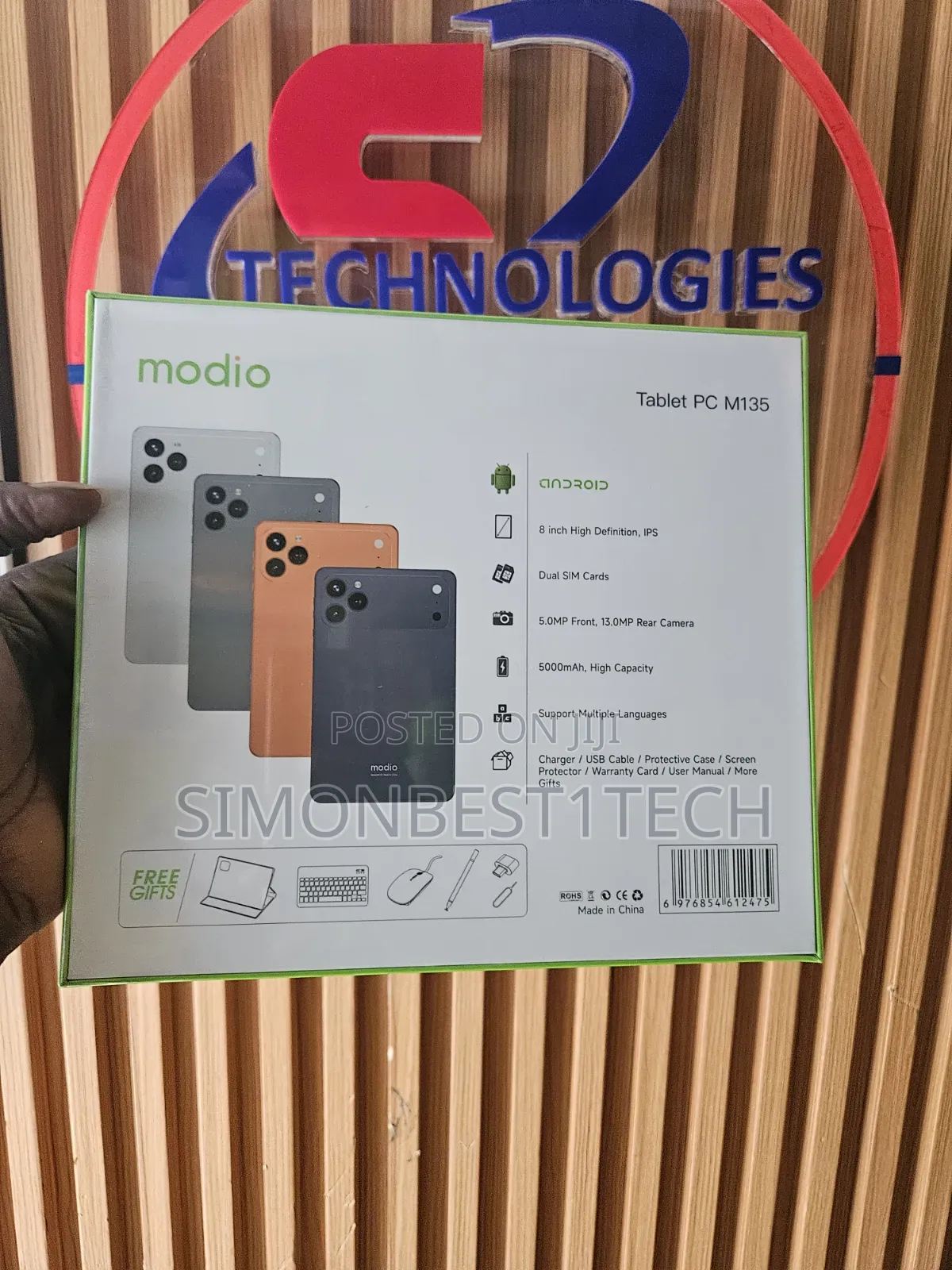 New Modio M133 512 GB Gray