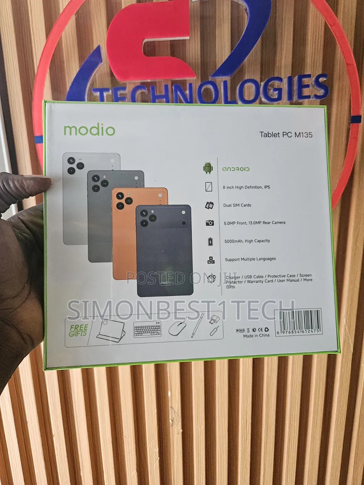 New Modio M133 512 GB Gray