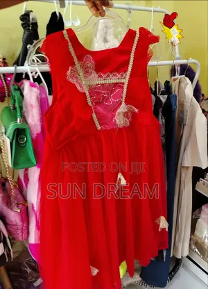 Flower Girl Gown Birthday Party Kids Outfit Dress. Age 8-11 Years Old