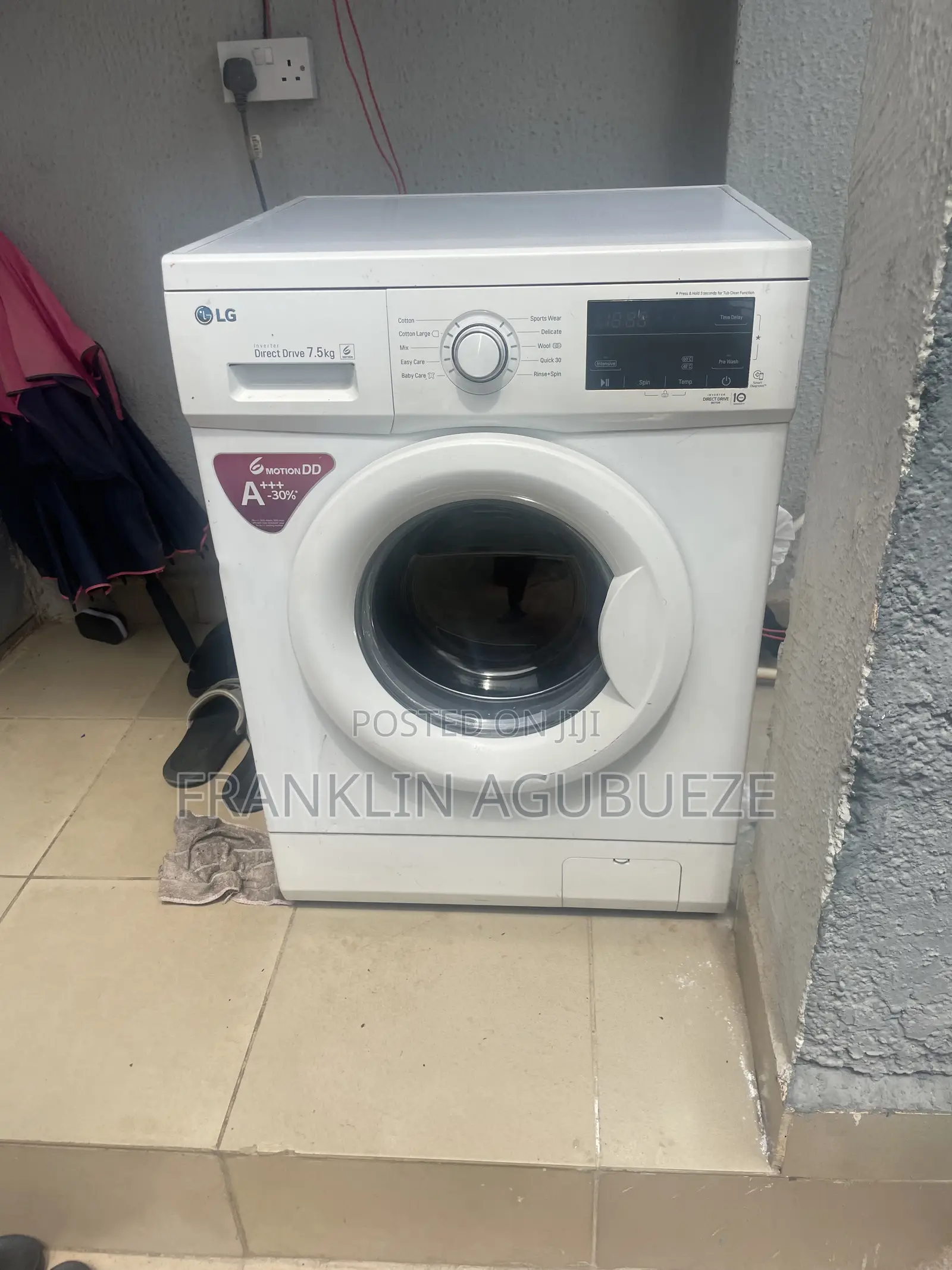 7.5KG LG Inverter Washing Machine