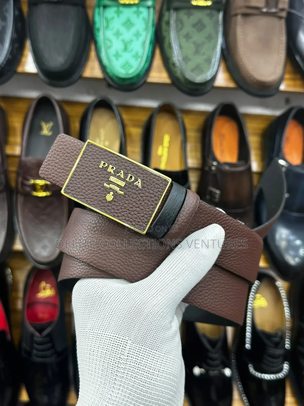 Original Prada Belts Available