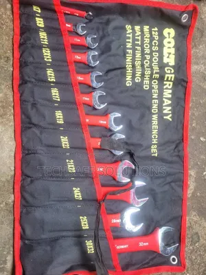 Set of Flat/Open Ended Spanner