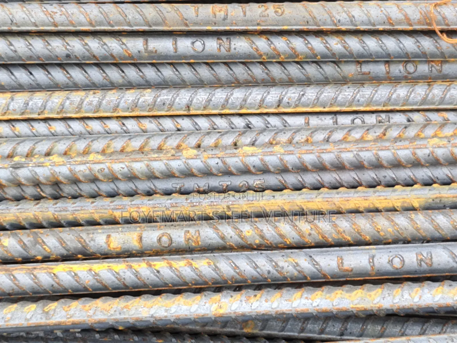 Cement and Iron Rods