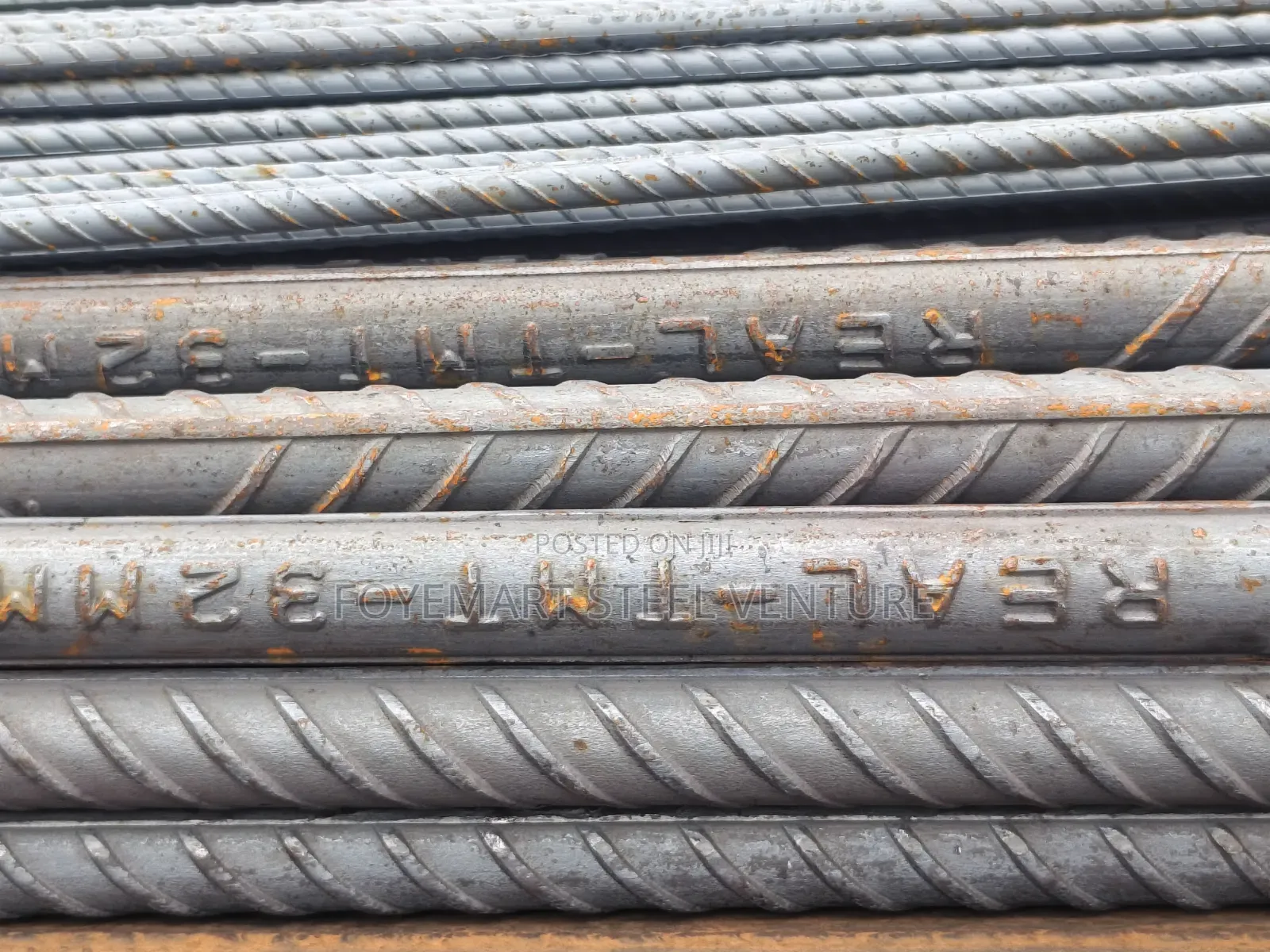 Cement and Iron Rods