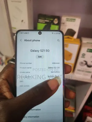 Samsung Galaxy S21 5G 128 GB Black