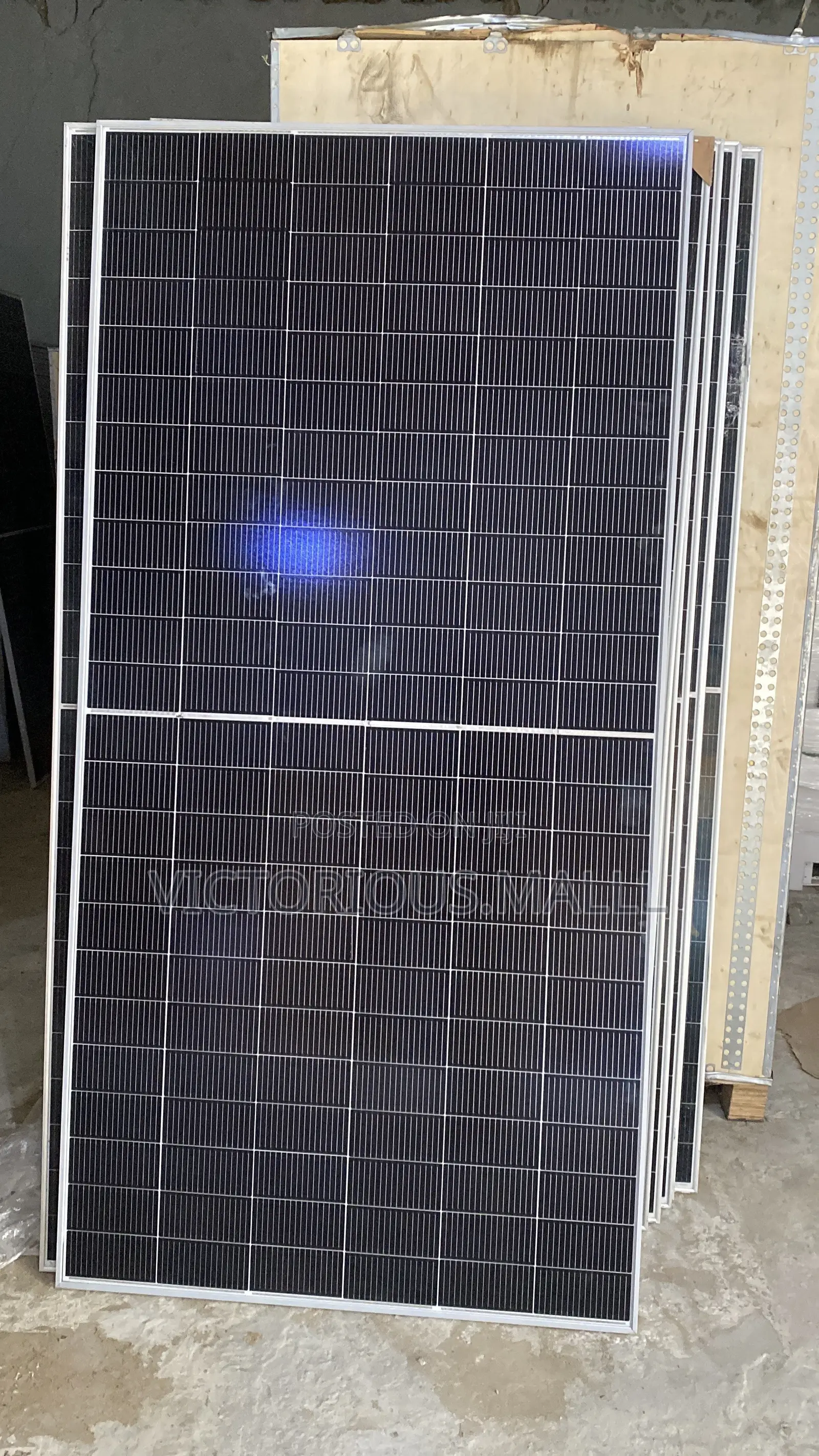 650w Bifacial Solar Panel