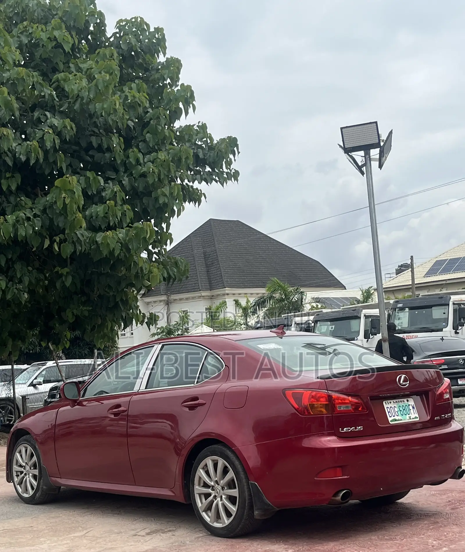 Lexus IS 2007 Red