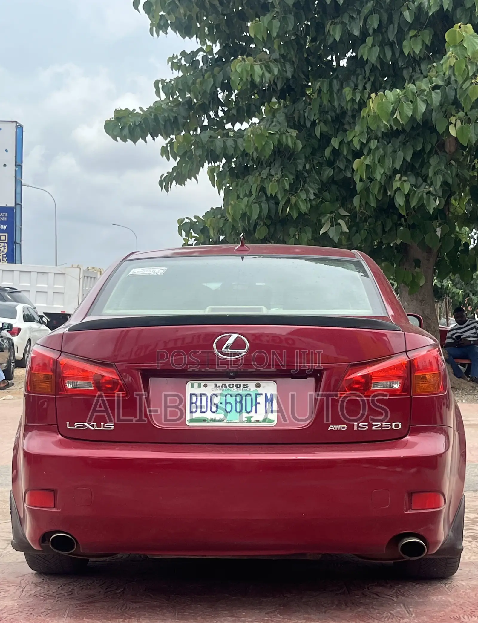 Lexus IS 2007 Red