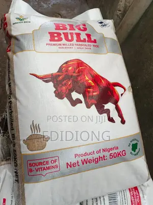 50kg Big Bull Rice Available