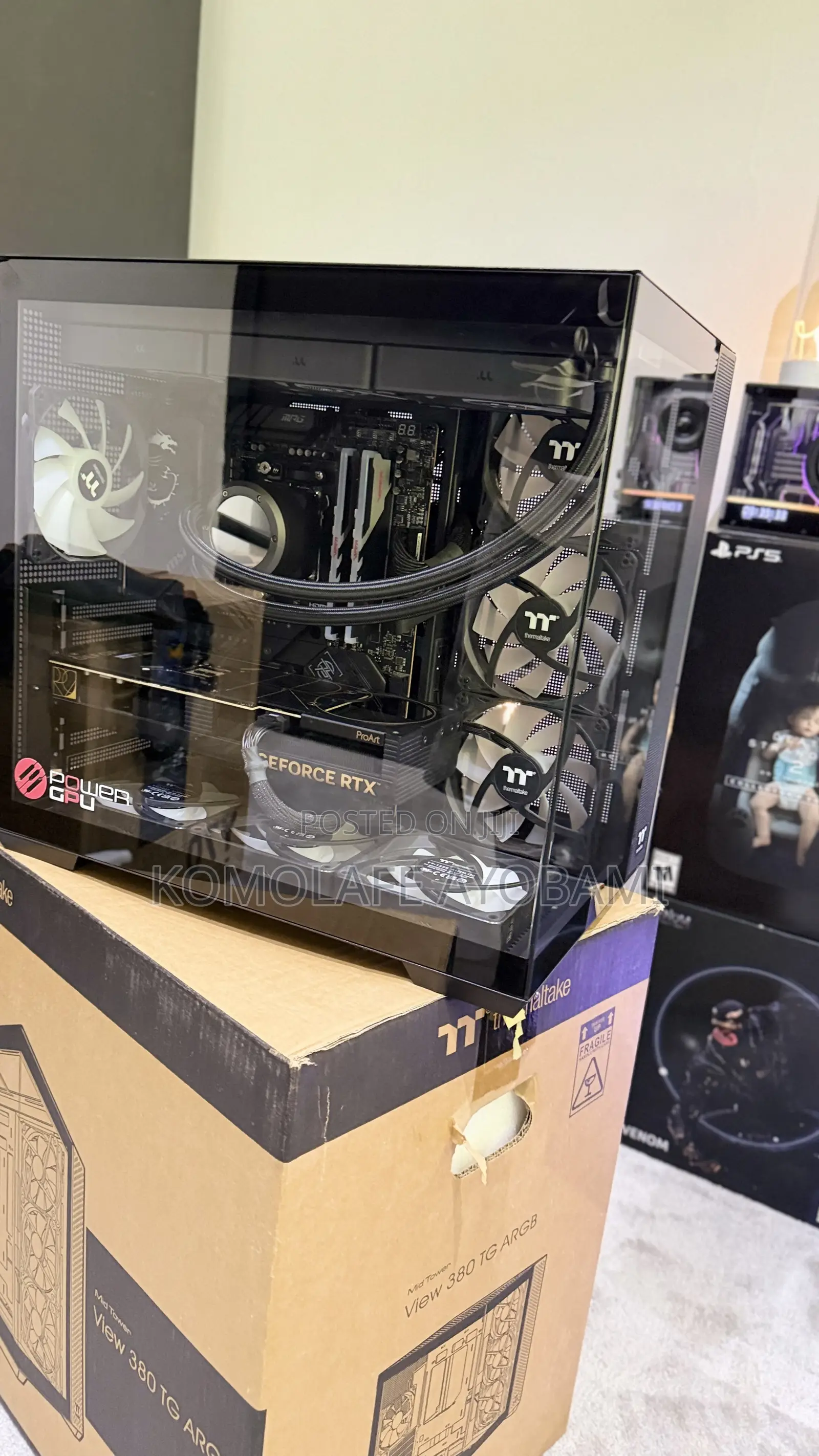 New Desktop Computer 32GB AMD Ryzen 9 SSD 2T