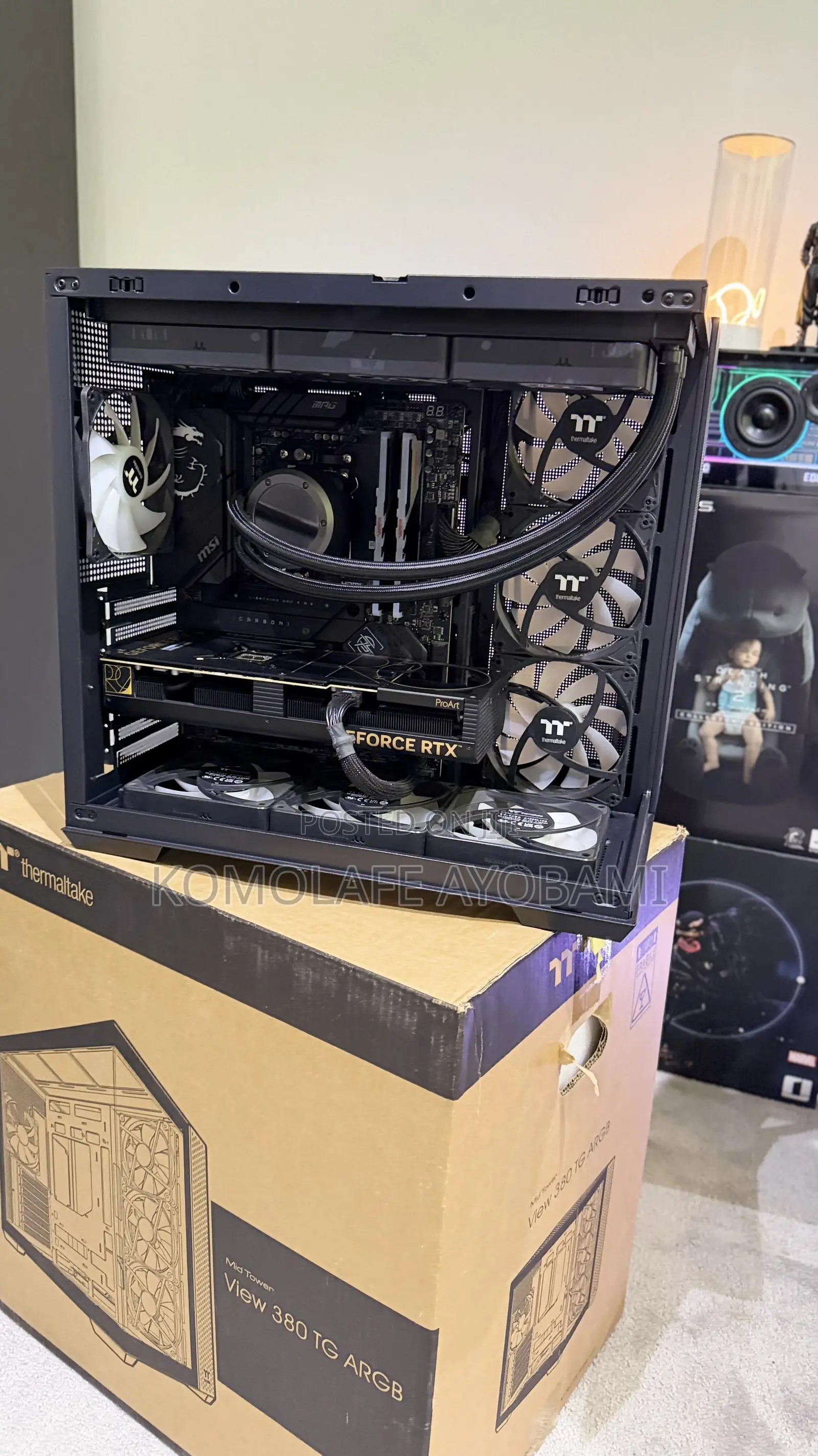 New Desktop Computer 32GB AMD Ryzen 9 SSD 2T