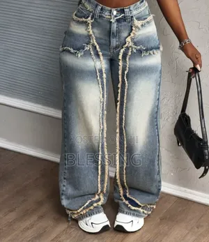 Y2K Baggy Wide Leg Jean - Vintage Unisex Denim